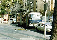 Baross utca, Horváth Mihály tér, a Duna utcai végállomás felé